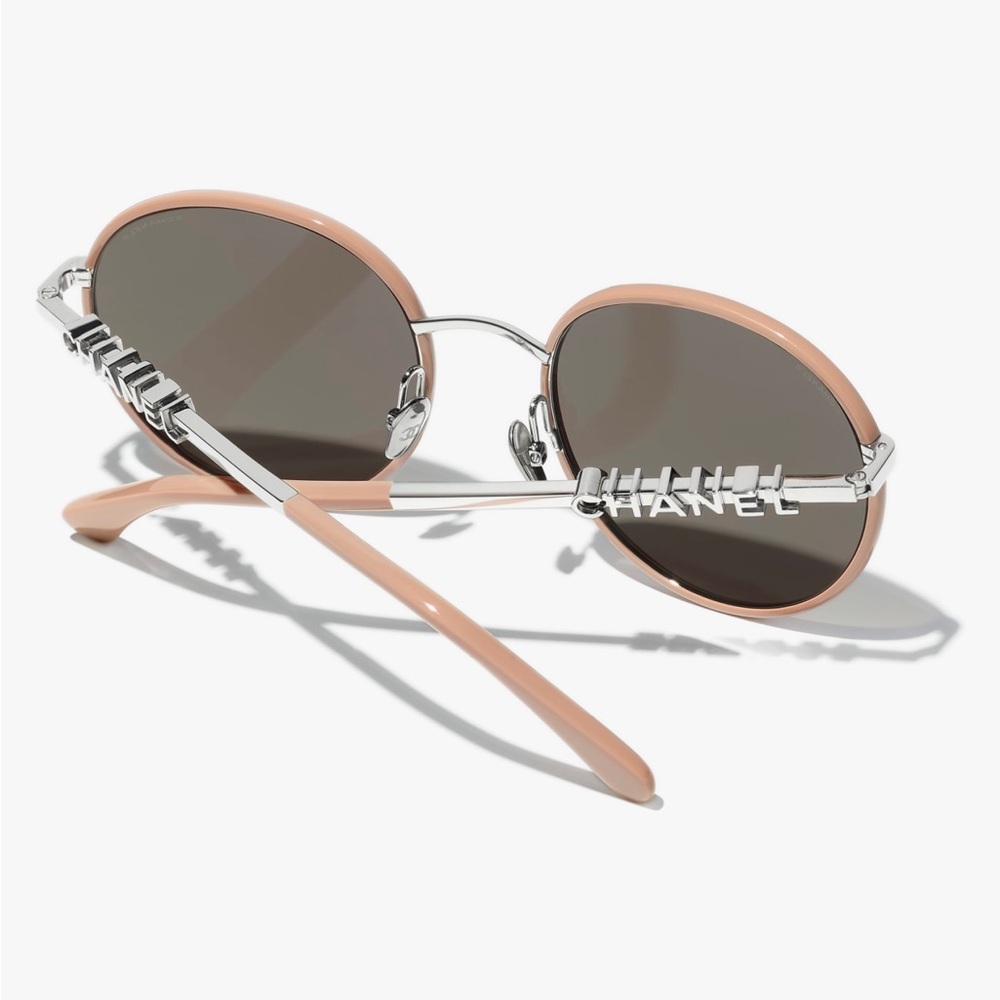 Pantos Chanel Women's Pink Sunglasses